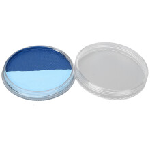 (Fluorescent Blue + Blue) 2-kleurige watergedragen gezichtsverf 30g RZ/ZW