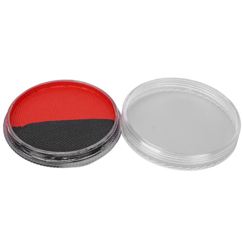 (Red + Black) 30g Wasserbasierte Gesichtsfarbe, rot/schwarz