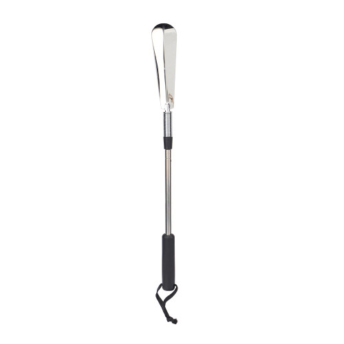 Stainless Steel Shoe Horn Handle Stretchable Portable Helper Stick