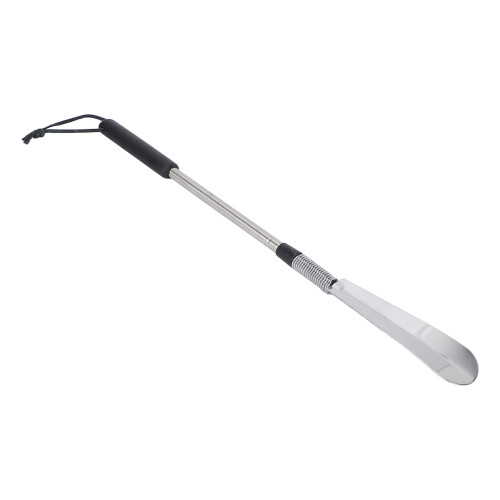 Telescopic Stainless Steel Shoe Helper Bendable Rust Resistant Stick
