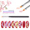 8Pc Gel UV Nail Art Brush Flower Drawing Tool 3
