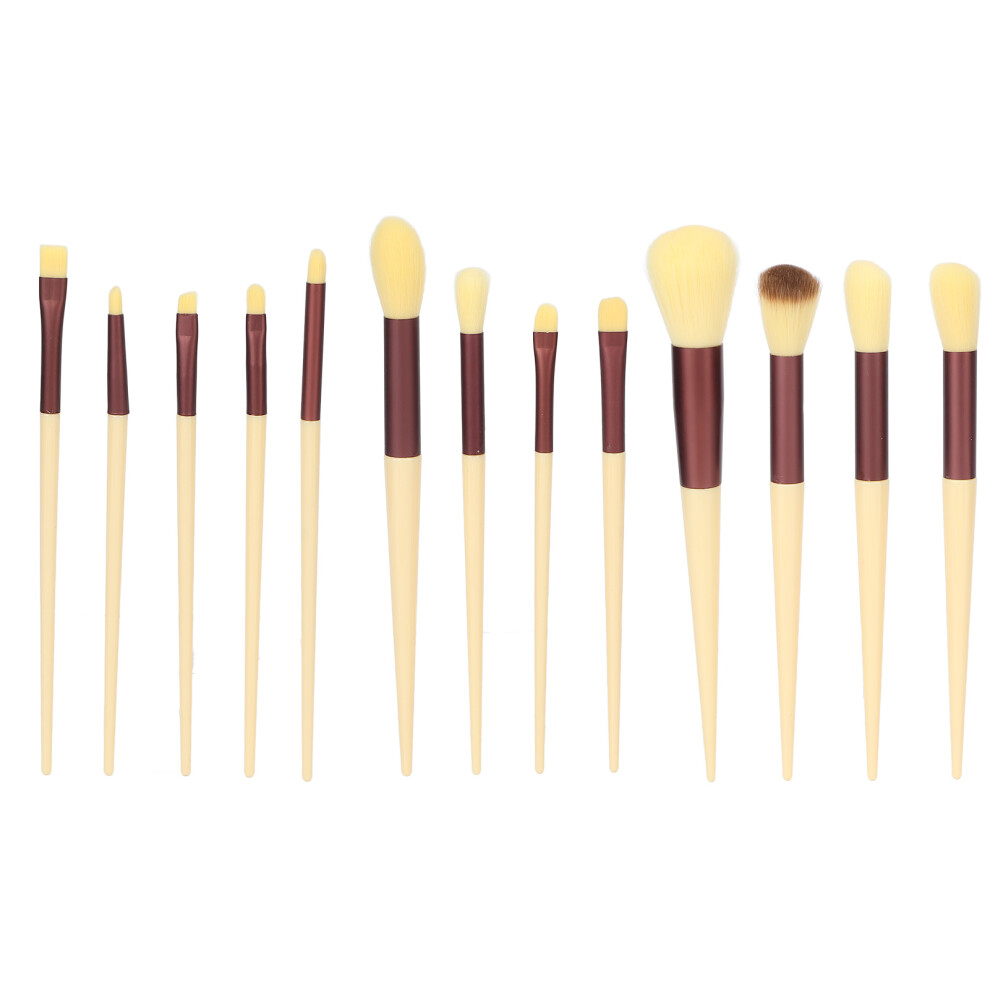 13pcs Makeup Brush Set Fiber Hair Eye Shadow Powder