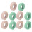 10 Rollen Wimper Tape 0.5x10yd Ademend 4