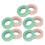 10 Rollen Wimper Tape 0.5x10yd Ademend 2