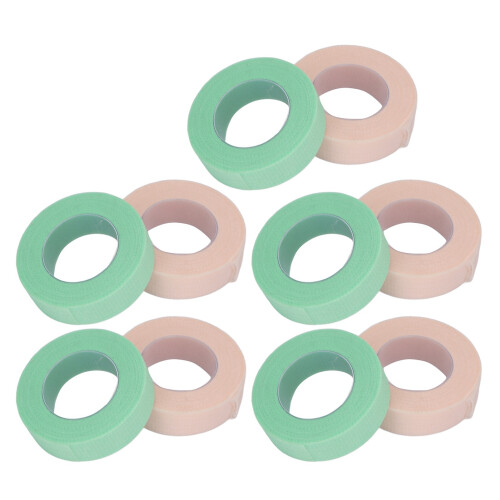 10 Rollen Wimper Tape 0.5x10yd Ademend 1