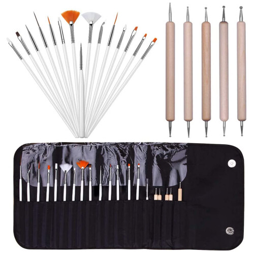 Nail Art Pen Set Manicure Brushes DIY Tools Decorations 1