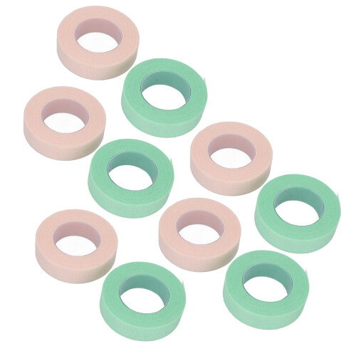 10 Rollen Wimper Tape 0.5x10yd Ademend 2