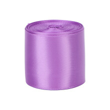 (Purple) Dubbelzijdig Satijnlint 3.8cm Rood Voor Bruiloft