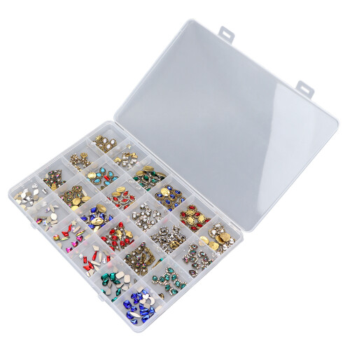 24er Gitter Strass DIY Nagelkunstzubehör 1