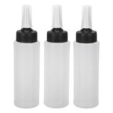 3er Set Haarfarbe-Applikator Flasche