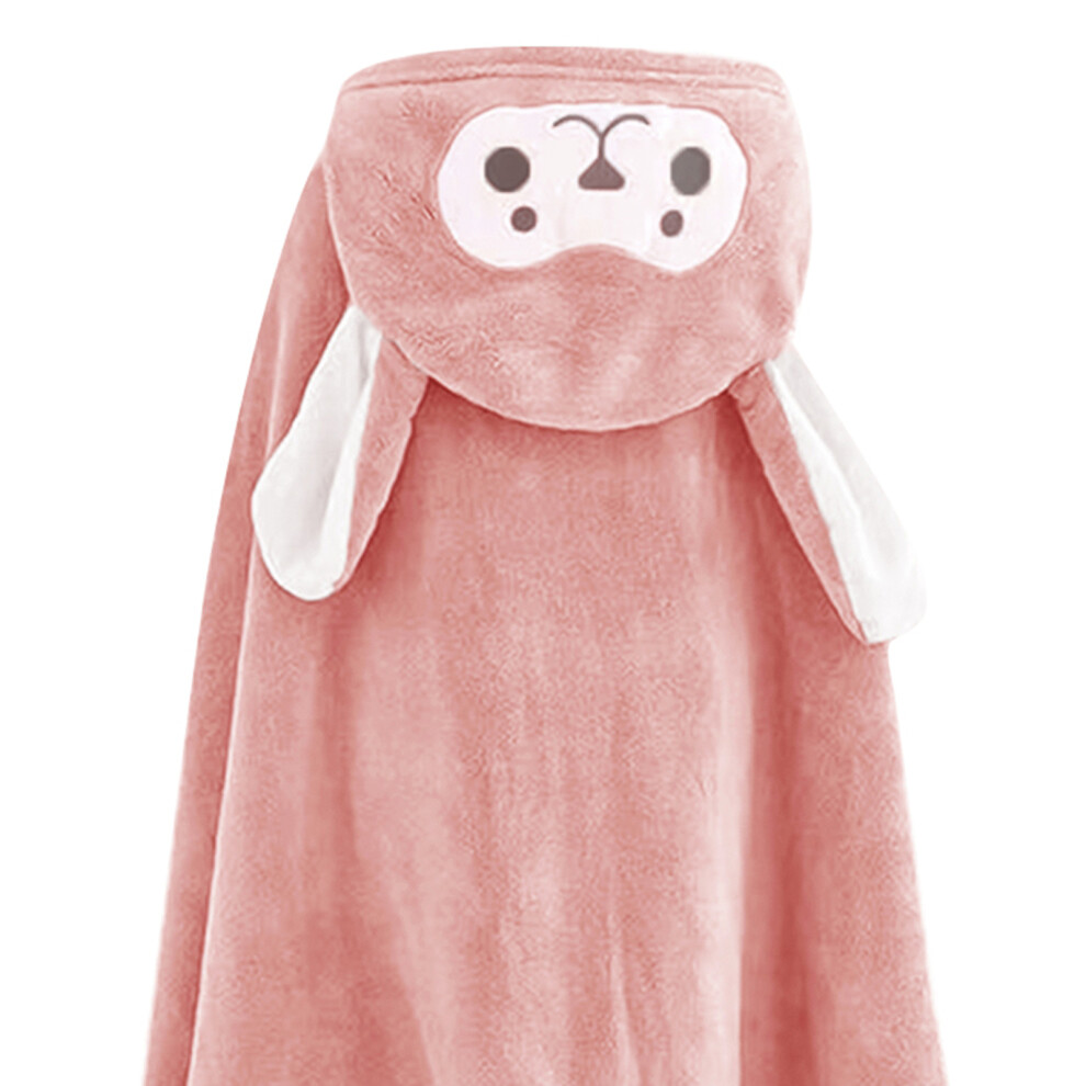 Infant Bath Towel Hooded Ultra Soft Cotton Cartoon Kids Towel 70cm x 140cm