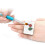 Edelstahl-Palette für Nail-Art-Mischen mit Ring 4