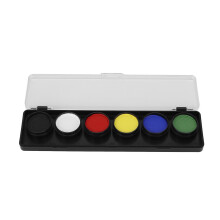 Gesichtsmalerei-Set 6 Farben essbar schnell trocknend für Halloween