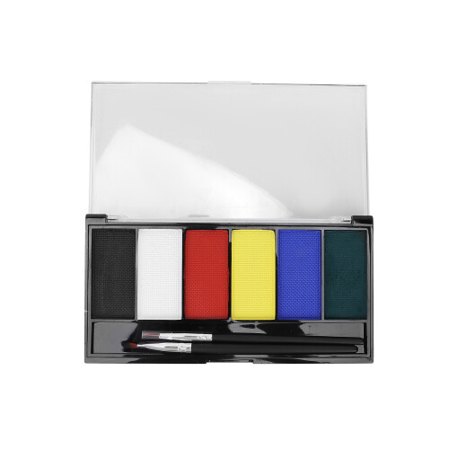 6 Farben wasserlösliche Gesichtsmalerei-Set 33g