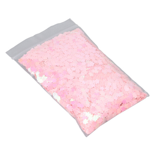 Cherry Shape Glitter Flakes Nail Art 50g Pink 1