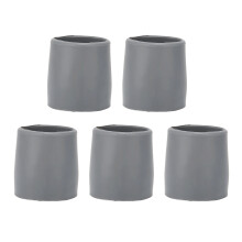 (Gray) 5x dikke rubberen krukspitsen