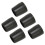 (Black) 5x dikke rubberen krukspitsen 4
