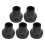 5x Natuurrubber Antislip Krukzool 14mm 4