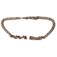 (Leopard Print) Hitzefreie Lockenrolle Stirnband EVA Schaum