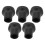 5x Natuurrubber Antislip Krukzool 14mm 3