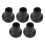 5x Natuurrubber Antislip Krukzool 14mm 5