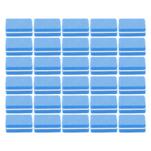 (Blue) 30x Nagelbuffer-Set tragbar Schleifblock für Maniküre grün