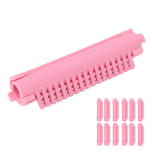 12Pcs Hair Perm Rods Thick Reduce Damage Curly Styling Accessory 2