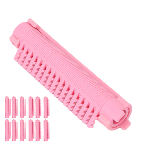 12Pcs Hair Perm Rods Thick Reduce Damage Curly Styling Accessory 1