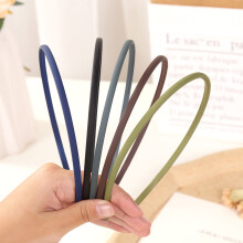 (Royal Blue) Matte hoofdband vrouwen 0.5cm grijsblauw