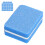 (Blue) 30pcs Green Nail Buffer Block Sanding Tool 5