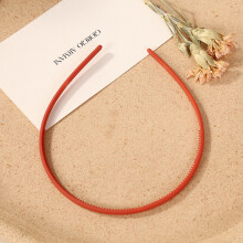 (Orange) Matte hoofdband vrouwen 0.5cm grijsblauw