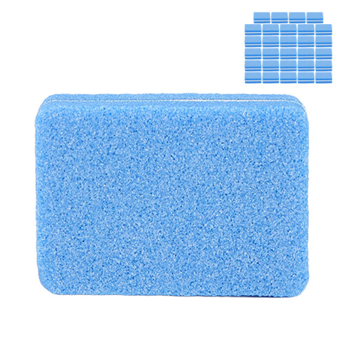 (Blue) 30pcs Green Nail Buffer Block Sanding Tool 1