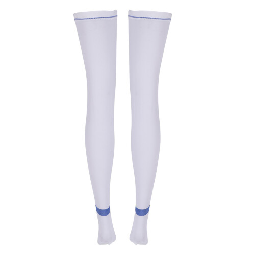 Breathable Compression Stockings Fatigue Relief White XXL 2