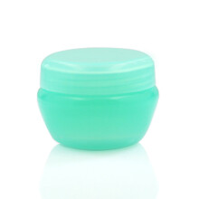 (Green 5g/0.18oz) Empty Sealing Jars Prevent Leakage Cream Storage Box Transparent 10g