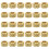 (Gold) 30x Mode-Bartperlen DIY-Aluminiumgeflecht Silber 1