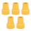 5PCS 19mm Nonslip Rubber Crutch Tips 1
