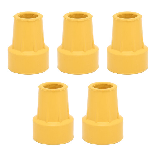 5PCS 19mm Nonslip Rubber Crutch Tips