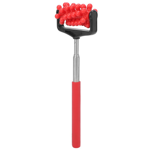(Red) Verstelbare Telescopische Rugmassager Roller Zwart 2