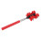 (Red) Teleskopischer Massage-Roller drehbar 360 rot 4