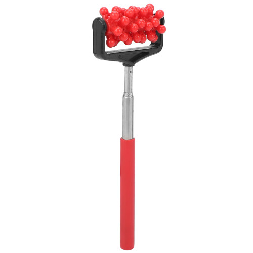 (Red) Verstelbare Telescopische Rugmassager Roller Zwart 1