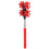 (Red) Teleskopischer Massage-Roller drehbar 360 rot 2