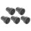 (Grey) 5PCS 22mm Single Angle Yellow Cane Tips 4