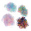 4x Kinder-Haarreifen bunt elastisch Party 4