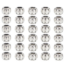 30x Retro Bartperlen Zöpfe Schmuck DIY Armband Halskette