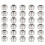 30x Retro Bartperlen Zöpfe Schmuck DIY Armband Halskette 1