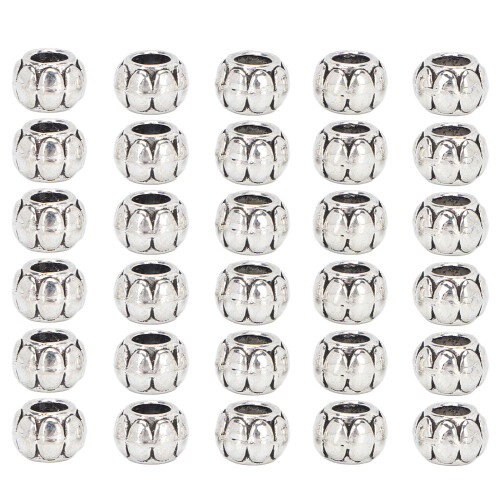 30x Retro Bartperlen Zöpfe Schmuck DIY Armband Halskette