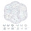3D Glitter Nageldecoratie Hars Voor Dames 3