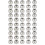50x Alu-Haarperlen Flechtarmband DIY Schmuck 1