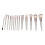 14x make-up kwastenset oog/poeder 1