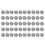 50x Multifunktions-Legierung Haarrohrperlen Armreif 2